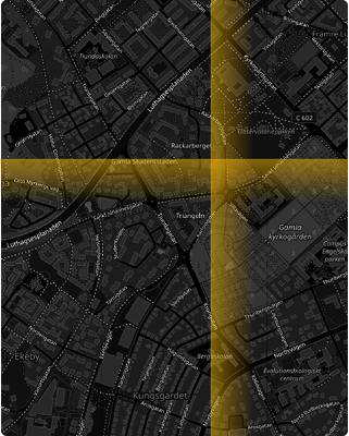 Metering grid area